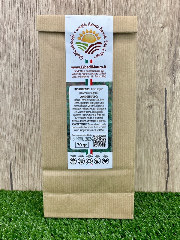 Timo Vulgaris, tisana 70-500g e 1kg-Tisane digestive