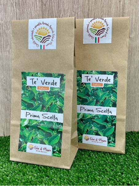 Tè verde, infuso prima scelta 80-500g e 1kg-Erbe essiccate