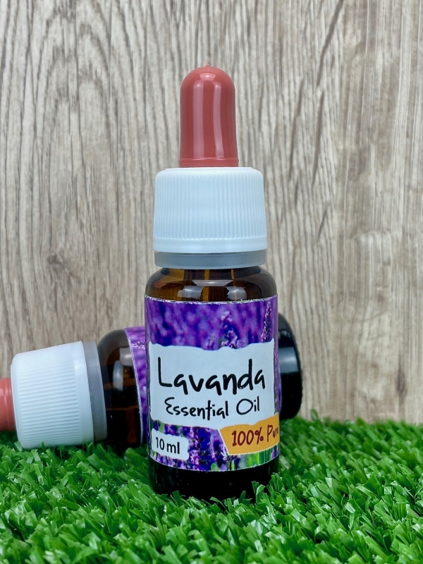 Olio essenziale di Lavanda officinalis, 10ml-Oli essenziali