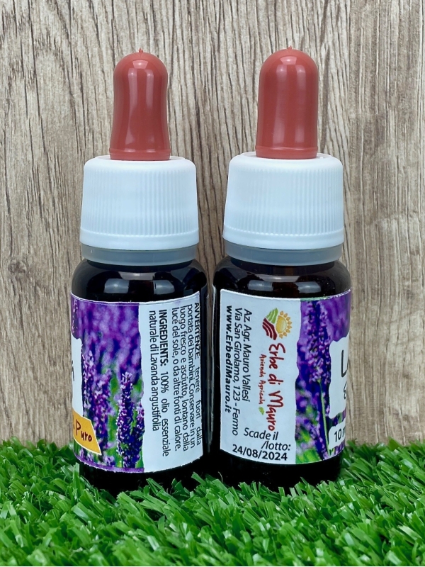 Olio essenziale di Lavanda officinalis, 10ml-Oli essenziali