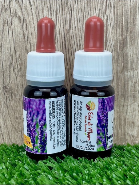 Olio essenziale di Lavanda officinalis, 10ml-Oli essenziali
