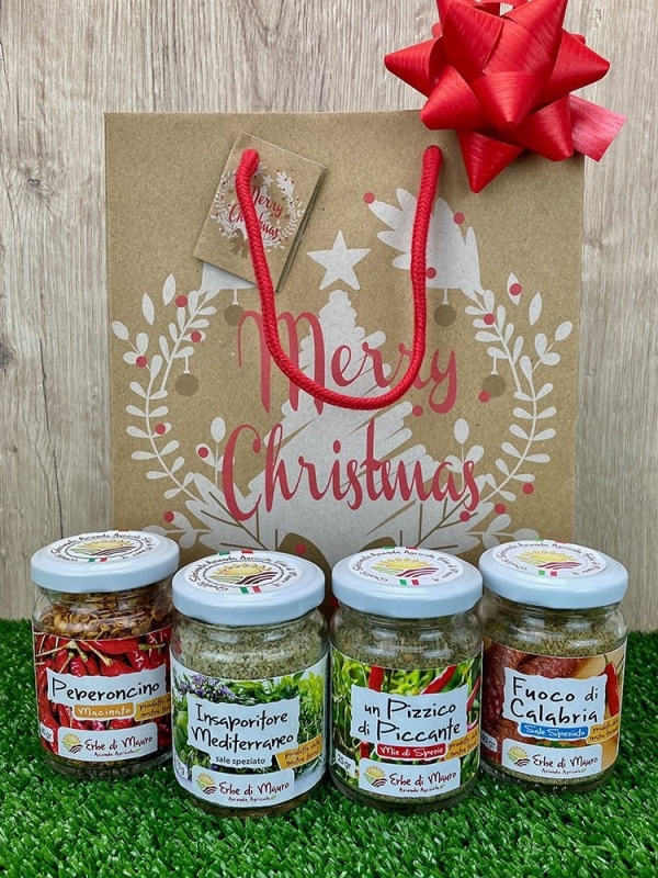 Pacchetto regalo Sapori piccanti-Regali di Natale