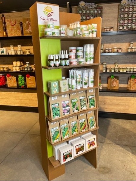 Espositore di Cartone per Spezie