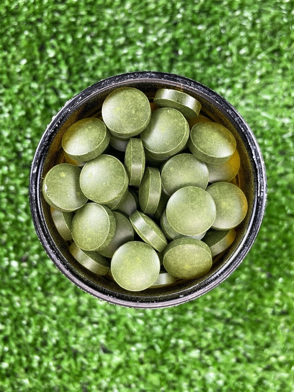 Chlorella tablets of 500 mg, 125g