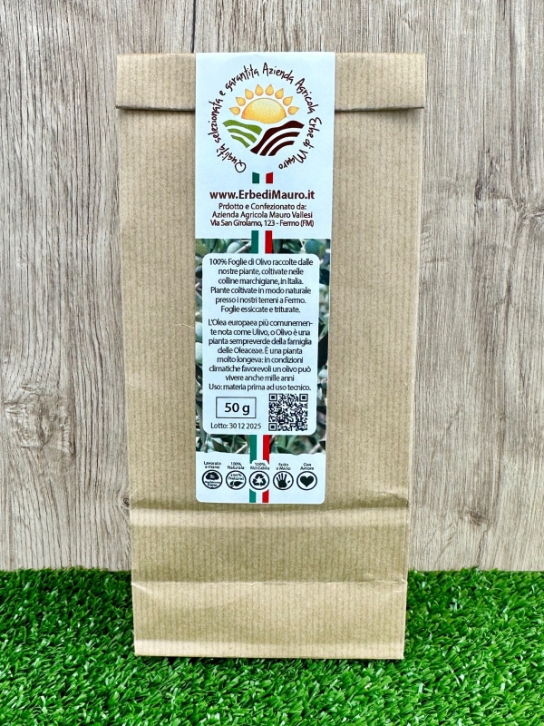 Tè di Olivo, infuso di foglie di olivo 60-500g, 1kg-Tisane diuretiche