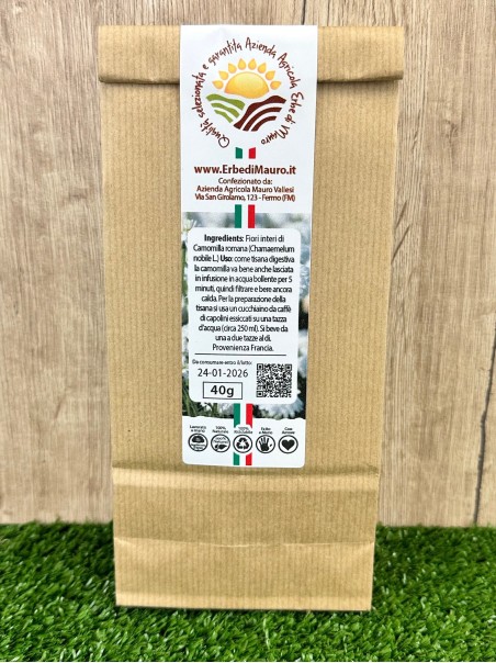Camomilla Romana, Tisana 40g-Tisane digestive