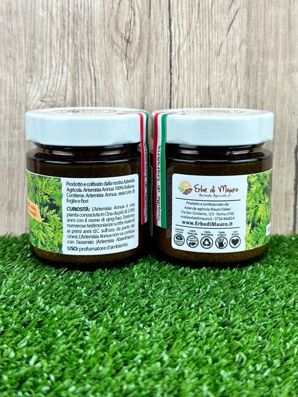 Artemisia Annua in polvere 50g e 500g-Erbe essiccate
