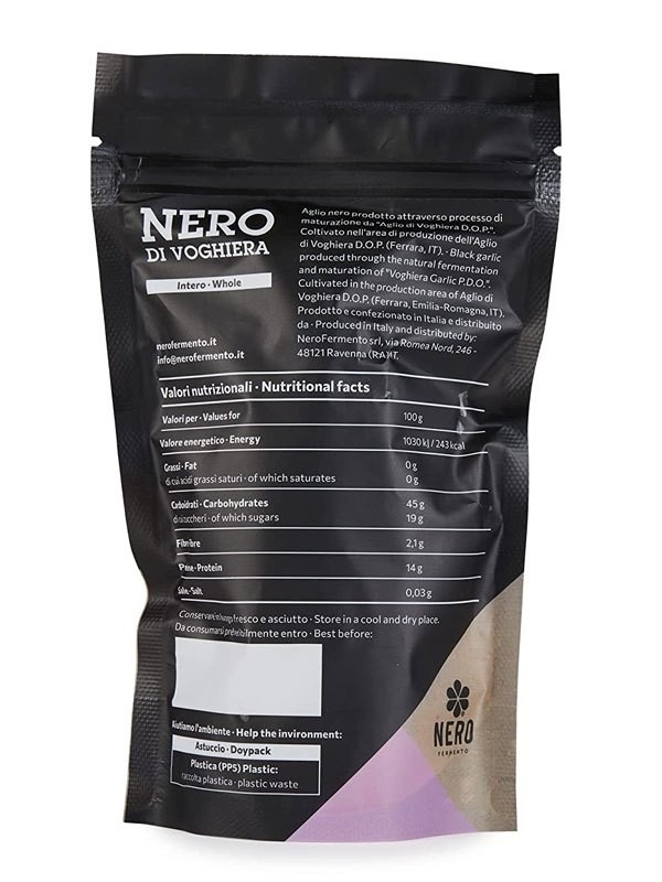 Aglio Nero Italiano, fermentato, 100g-Superfood