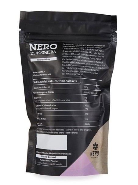 Aglio Nero di Voghiera, fresco, fermentato, 100g-Superfood