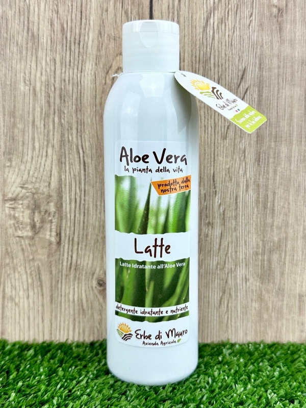 Lait nettoyant et hydratant à l'Aloe Vera, 200ml