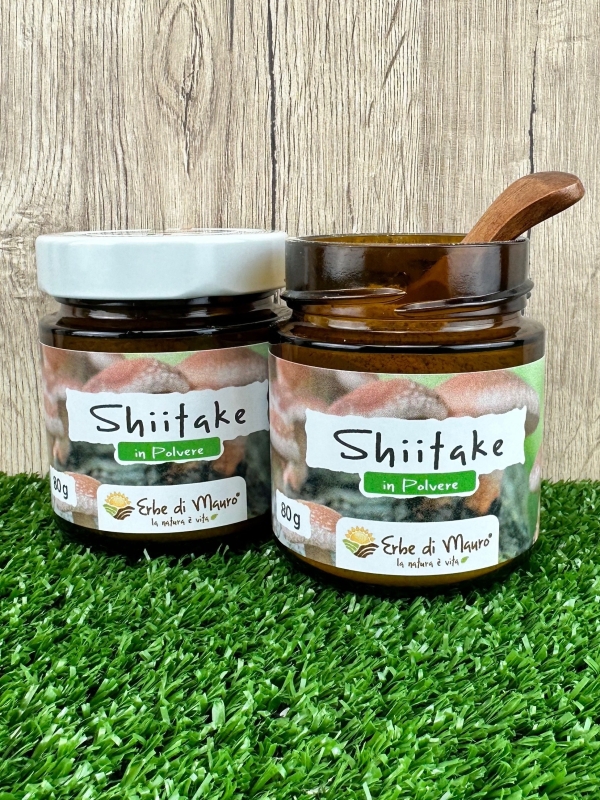 Shiitake, fungo in polvere 80g-Superfood