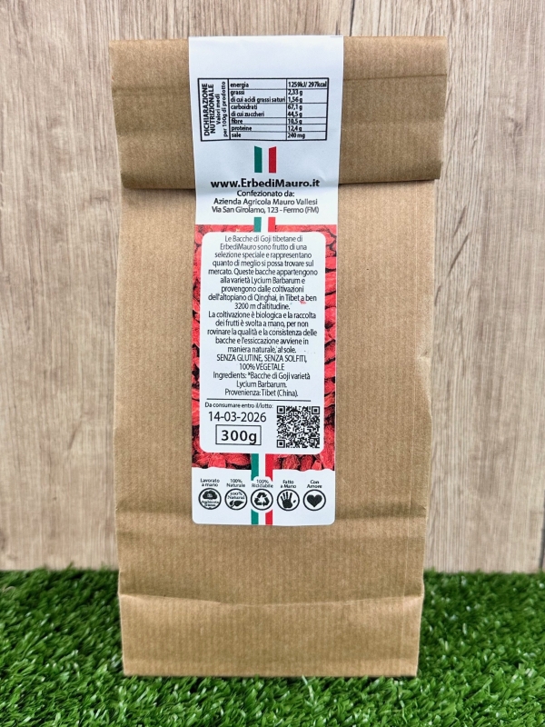 Bacche di Goji tibetane, 200-400g-Superfood