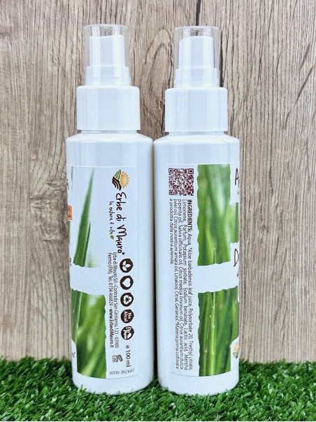 Deodorante spray all'Aloe Vera e Citronella, Unisex 125 ml-Cosmetici all'Aloe Vera