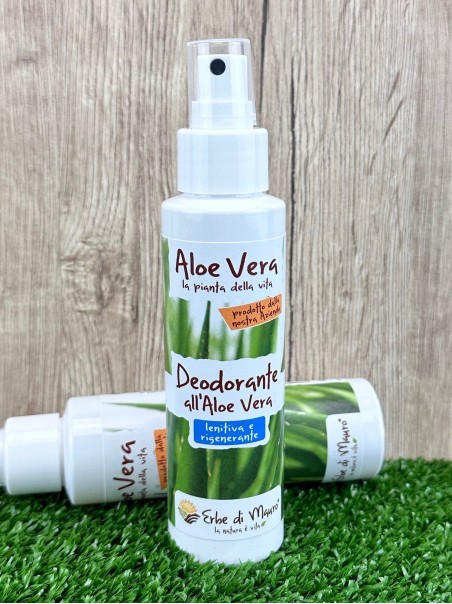 Deodorante spray all'Aloe Vera e Citronella, Unisex 125 ml-Cosmetici all'Aloe Vera