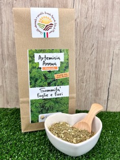 Artemisia Annua, foglie e fiori essiccati-Erbe essiccate 2