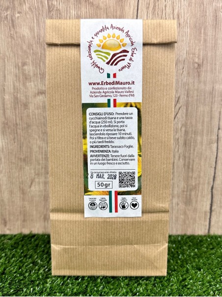 Tarassaco foglie, Tisana 50-500g, 1kg-Tisane diuretiche
