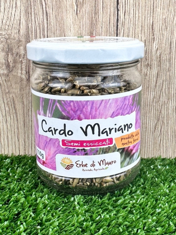 Cardo Mariano semi 110g-Erbe essiccate