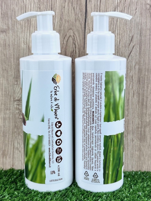 Balsamo all'Aloe Vera per capelli idratati e morbidi 200ml-Cosmetici all'Aloe Vera