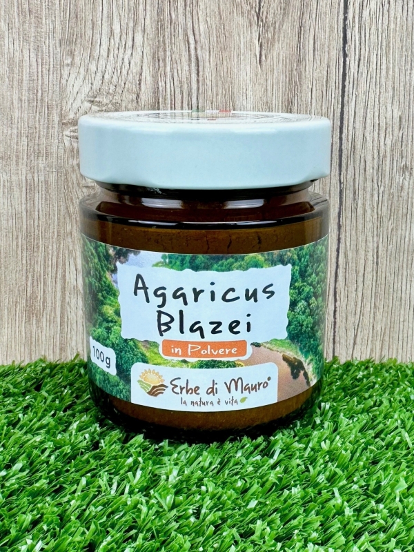 Agaricus blazei murril, fungo in polvere 100-500g-Superfood