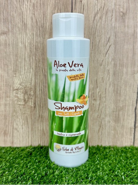 Shampoo all'Aloe Vera per tutti i Capelli, 250ml-Cosmetici all'Aloe Vera