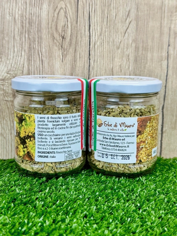 Semi di finocchio, Tisana 60g-Tisane digestive