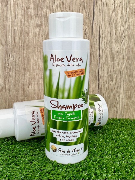 Aloe Vera shampoo, for brittle and damaged hair 250ml