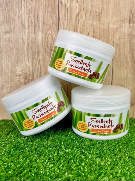 Crema Snellente Rassodante all'Aloe Vera, caffeina, elicriso e carnitina 200 ml-Cosmetici all'Aloe Vera