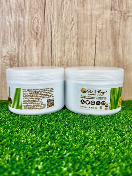 Crema Snellente Rassodante all'Aloe Vera, caffeina, elicriso e carnitina 200 ml-Cosmetici all'Aloe Vera