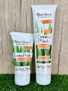 Crema Piedi all'Aloe Vera e Calendula-Cosmetici all'Aloe Vera