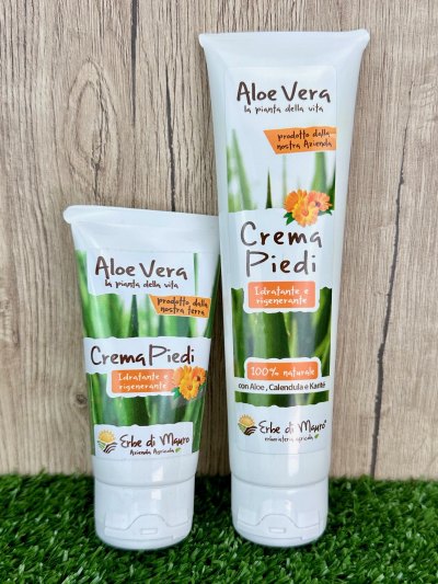 Foot Cream with Aloe Vera and Calendula