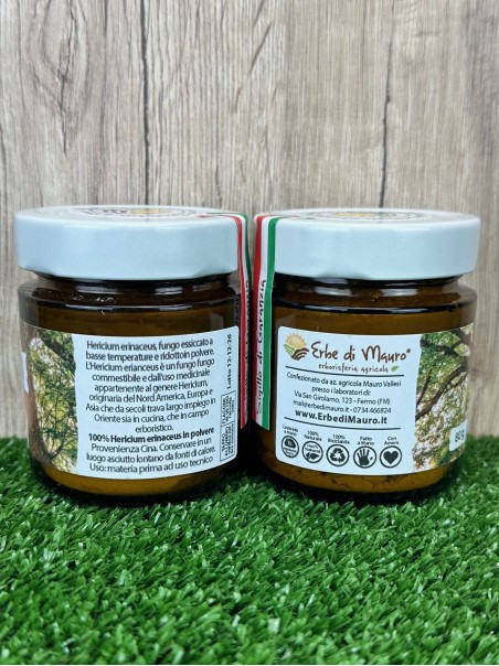 Hericium erinaceus, fungo in polvere 80g-1Kg-Superfood