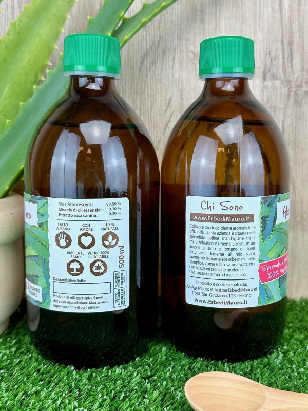 Aloe Arborescens Puro 500ml-Aloe puro