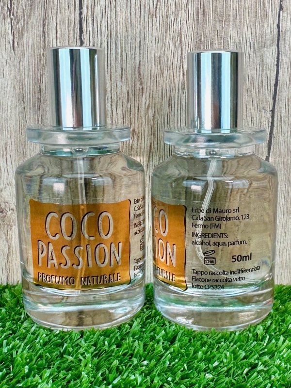 Natural coconut passion perfume 50ml