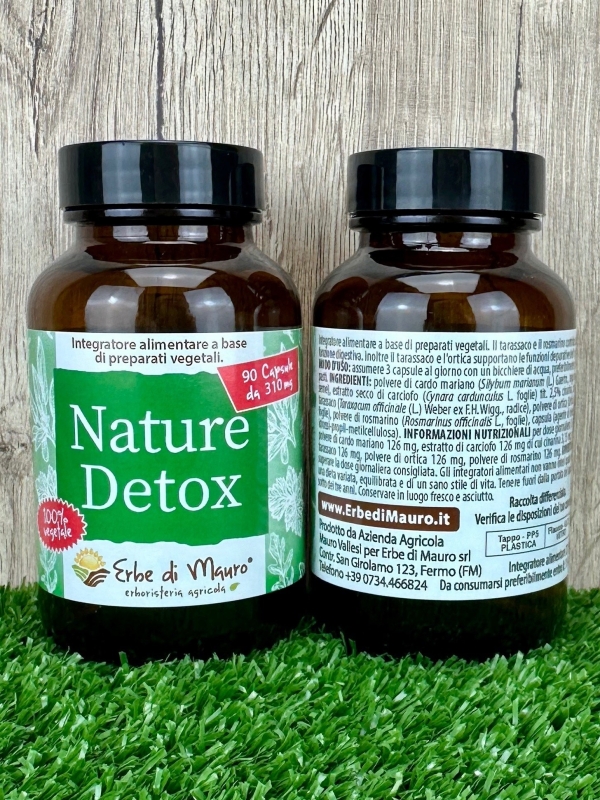 Nature Detox, integratore alimentare in capsule-Integratori