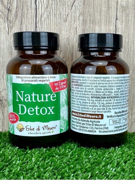 Nature Detox, integratore alimentare in capsule-Integratori