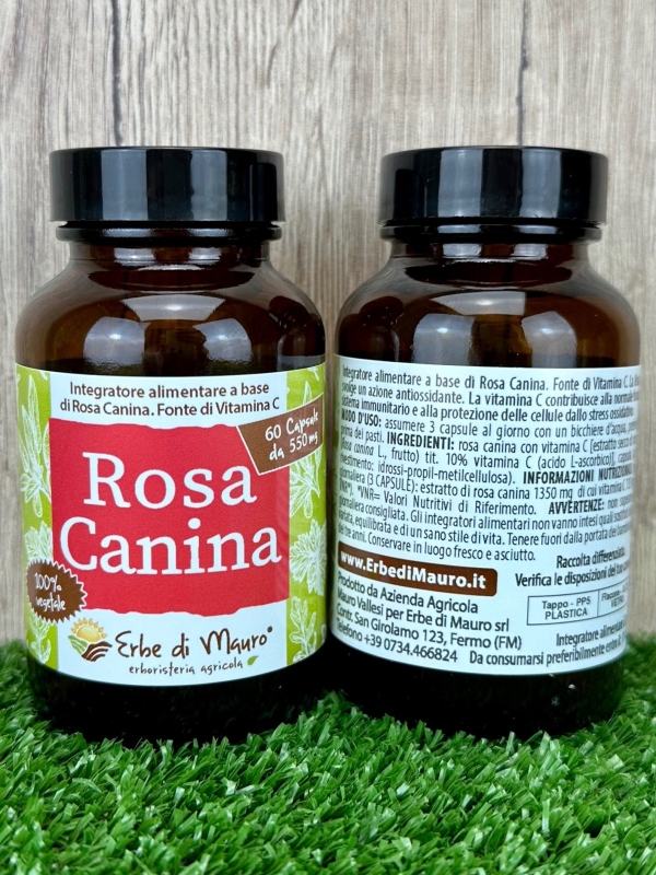 Rosa Canina integratore alimentare in capsule-Integratori