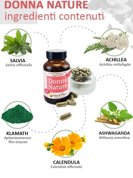Donna Nature food supplement capsules