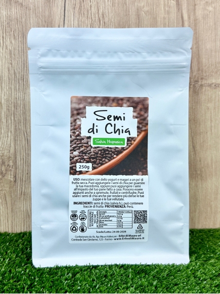 Semi di Chia, da 250g e 1kg