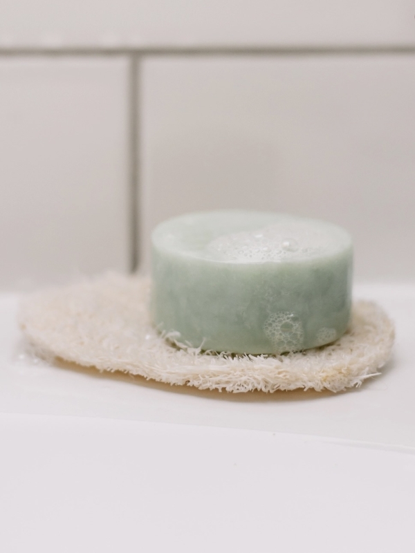 Loofah Soap Sponge Holder, Set of Three, Eco Bathroom