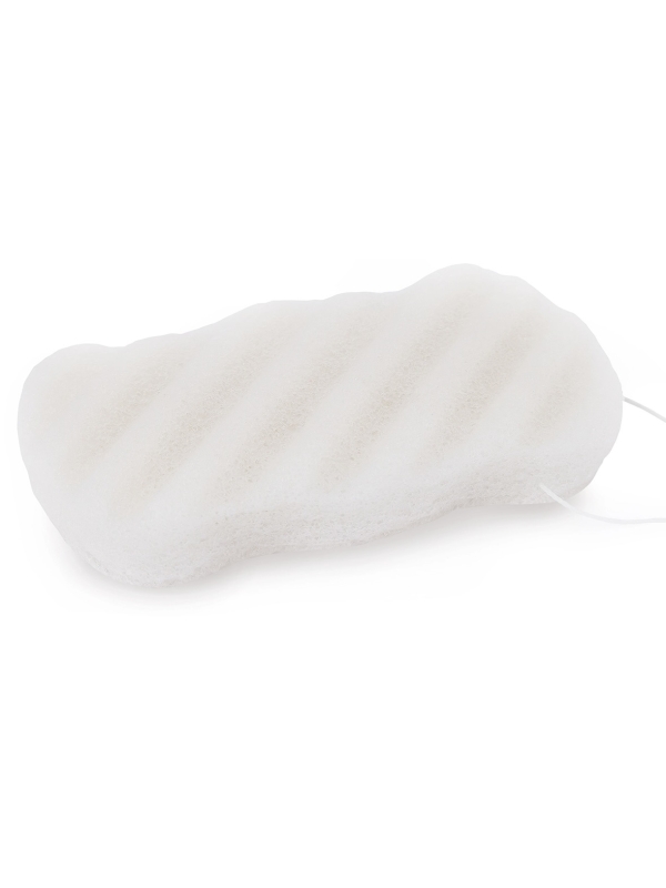 Spugna Konjac corpo/viso, per pelle sensibile, vegetale, Eco e Wellness