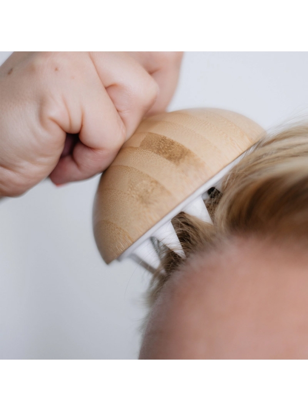 Brosse de massage du cuir chevelu