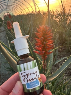 Spray nasale all'Aloe Vera ed eucalipto 30 ml-Spray naso e gola 2