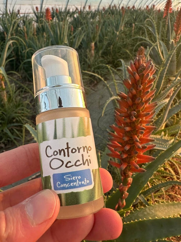 Contorno occhi all'Aloe Vera