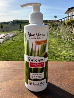 Balsamo all'Aloe Vera per capelli idratati e morbidi 200ml-Cosmetici all'Aloe Vera 2