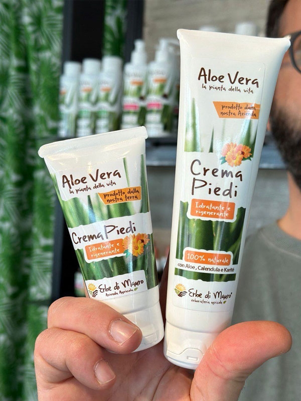 Crema Piedi all'Aloe Vera e Calendula