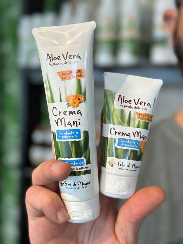Crème mains à l'Aloe Vera, au Beurre de Karité et au Calendula
