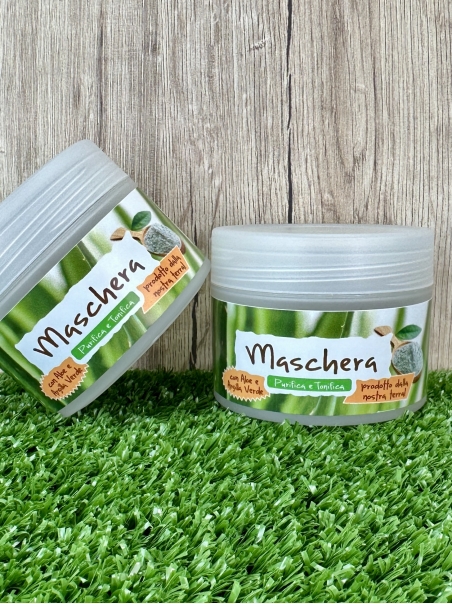 Aloe Vera and Green Clay Face Mask