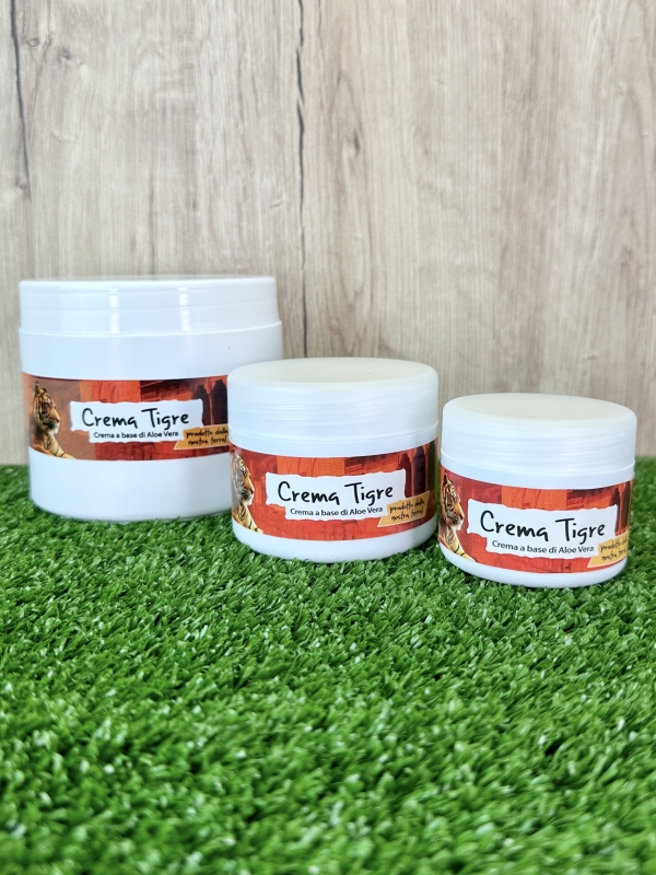 Crema Tigre balsamica all'Aloe Vera, 50/100ml e 500ml