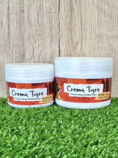 Crema Tigre balsamica all'Aloe Vera, 50/100ml e 500ml-2