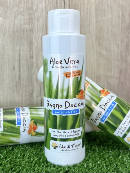 Bagnodoccia all'Aloe Vera, 250ml e 500ml